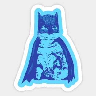 BATCAT ART PRINT Sticker